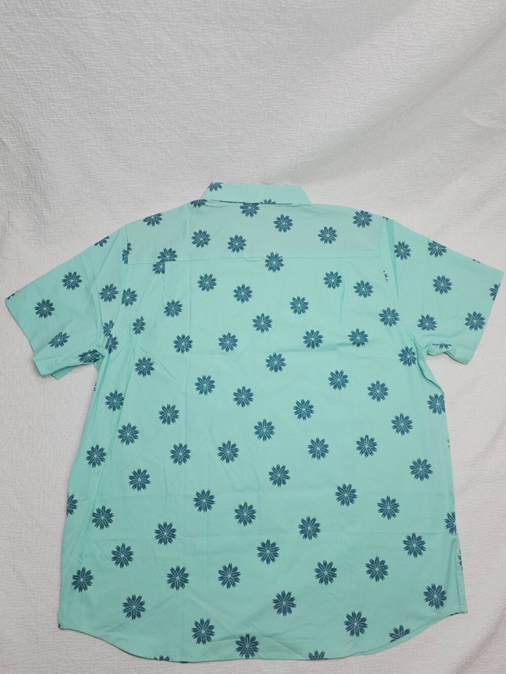 Hurley Men's Stretch Patio Printed Woven Short Sleeve Shirt Size XXL - Picture 8 of 8
